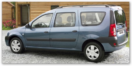 DACIA LOGAN 7 SEATS OR SIMILAR